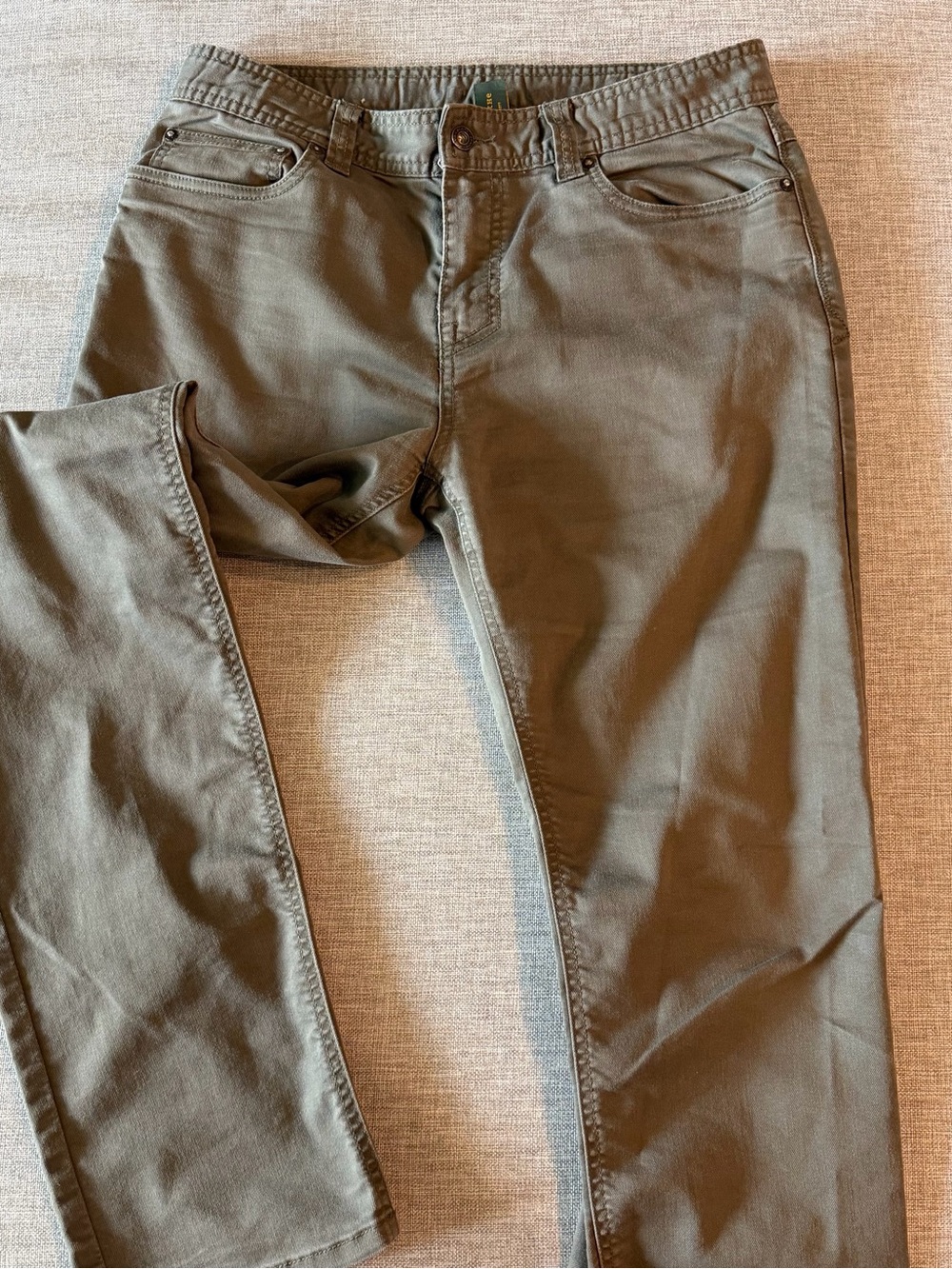 Prana Slim Men's Jeans in Olive